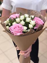 Букет цветов из:  Розы #REPLACE_PRED# Узуново
