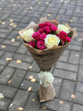 Букет цветов из: Розы в Узуново